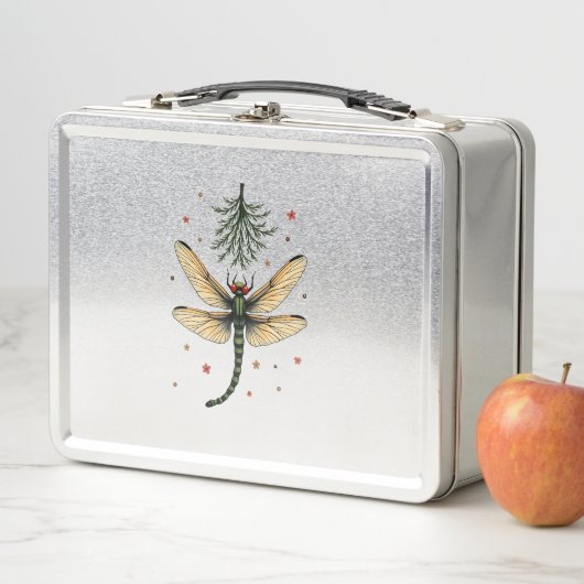 Lunch Box Baiser de gui libellule (En situation)