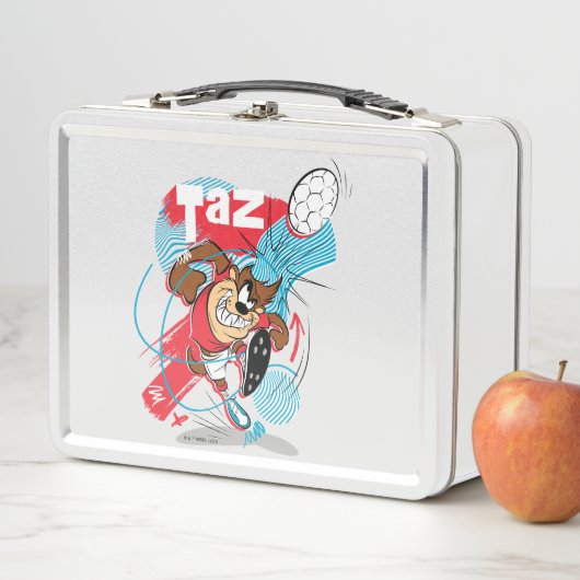 Lunch Box Bal de soccer TAZ™ (En situation)