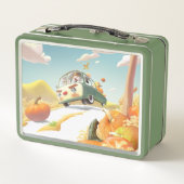 Lunch Box Balade en Citrouille lunaire (Dos)