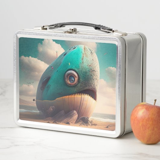 Lunch Box Baleine étrange (En situation)