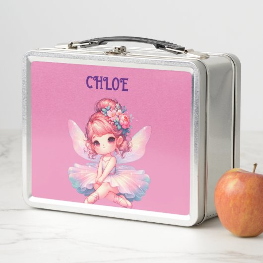 Lunch Box Ballerina avec ailes (En situation)