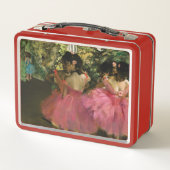 Lunch Box Ballerinas en rose par Edgar Degas (Dos)