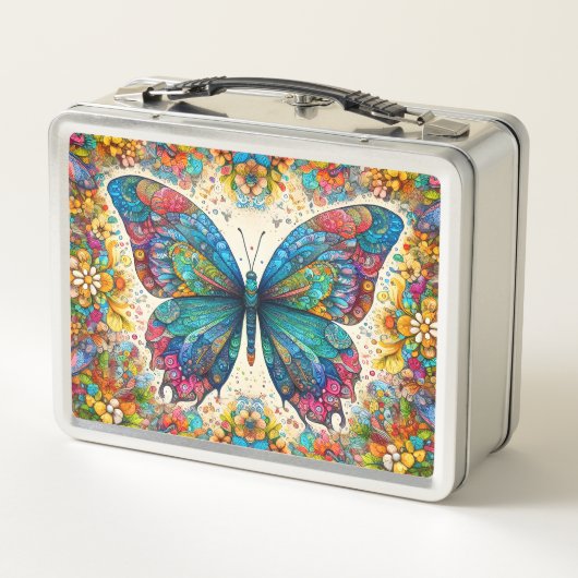 Lunch Box Ballet arc-en-ciel d'un papillon (Dos)
