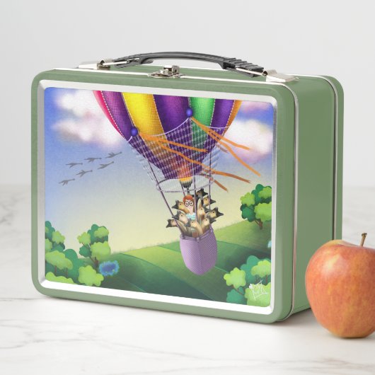 Lunch Box Balloon Iowa (En situation)