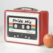Lunch Box Bande de la cassette Mix Pride (En situation)