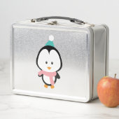Lunch Box Bande dessinée mignonne de pingouin (En situation)