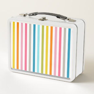 Lunch Box Bandes arc-en-ciel estivales