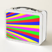 Lunch Box Bandes colorées (Dos)