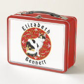 Lunch Box Baroque Chat Calico (Devant)
