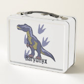 Lunch Box Baryonyx bleu (Dos)