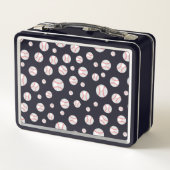 Lunch Box Baseball Heureux avec Pizza (Dos)