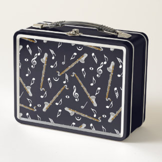 Lunch Box Bass Clarinet Music Note Motif