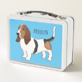 Lunch Box Basset hound dessin de chien (Dos)