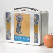 Lunch Box Bastet Cat Egypt Scarab Maureen Girard (En situation)