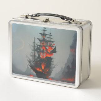 Lunch Box Bateau de pirates fantômes perdu