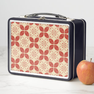Lunch Box Batik Kawung, motif indonésien, javanais, ethnique