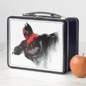 Lunch Box Batman Batarang cramoisi (En situation)