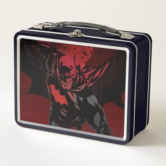 Lunch Box Batman Crimson Leap (Devant)