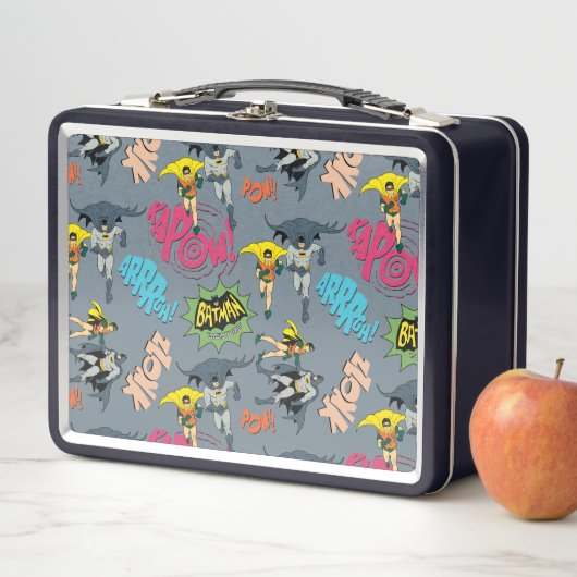 Lunch Box Batman Et Robin Motif Action (En situation)