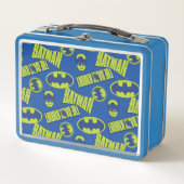Lunch Box Batman - Le Motif du Chevalier foncé (Devant)
