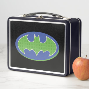 Lunch Box Batman   Symbole pourpre et vert