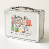 Lunch Box Batterie vie d'un enseignant - Éducateur relatif (Dos)
