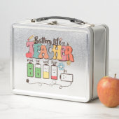 Lunch Box Batterie vie d'un enseignant - Éducateur relatif (En situation)