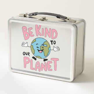 Lunch Box Be Kind to Our Planet 💚