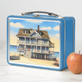 Lunch Box Beach House sur le sable (En situation)