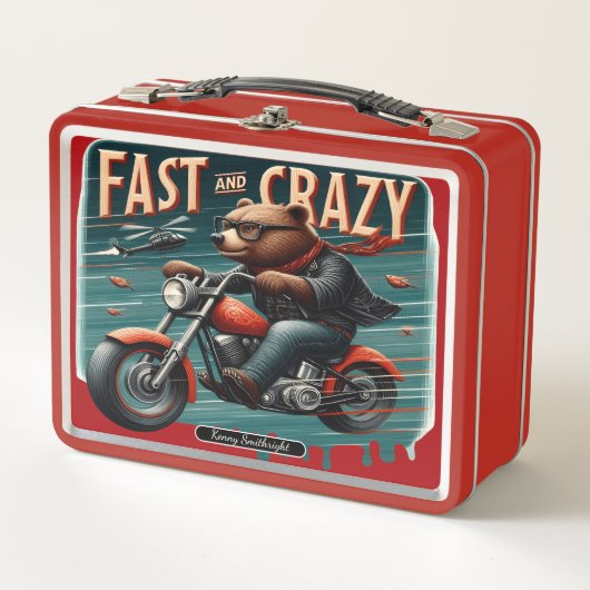 Lunch Box Bear Biker's Adventure ! (Devant)