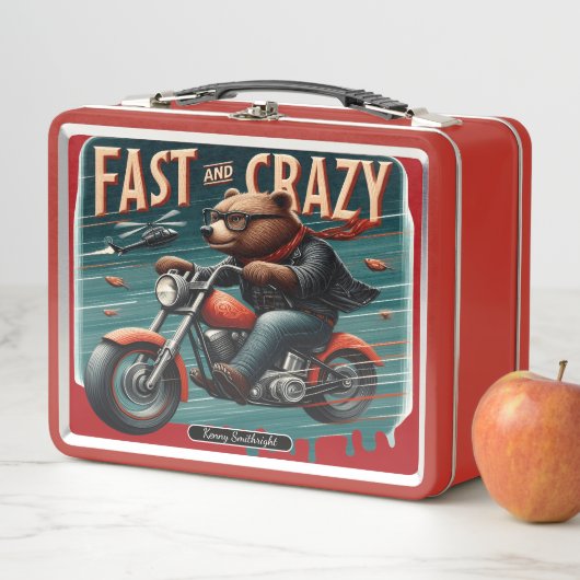Lunch Box Bear Biker's Adventure ! (En situation)