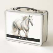 Lunch Box Beau cheval arabe (Dos)