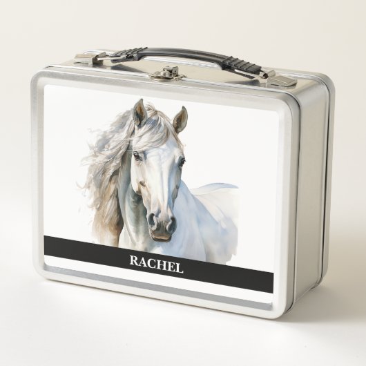 Lunch Box Beau cheval arabe (Devant)