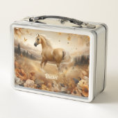 Lunch Box Beau cheval Palomino (Dos)