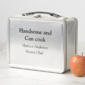 Lunch Box Beau et peut cuisiner ajouter nom master chef date (En situation)
