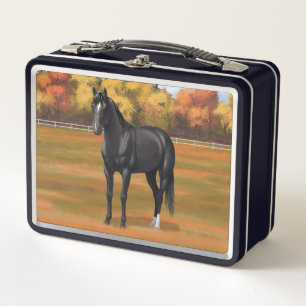 Lunch Box Beau Stallion Cheval du Quartier Noir