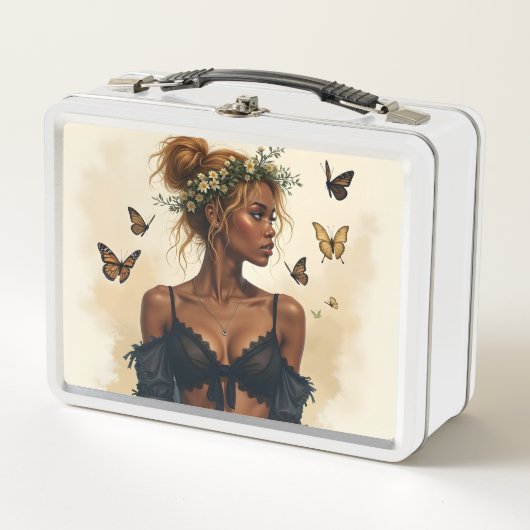 Lunch Box Beauté éthérée en fleurs (Devant)