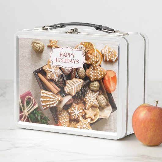 Lunch Box Beaux biscuits de Noël Traitements (En situation)