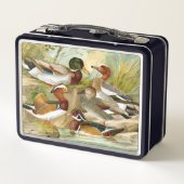 Lunch Box Beaux Canards Vintages À L'Étang (Dos)