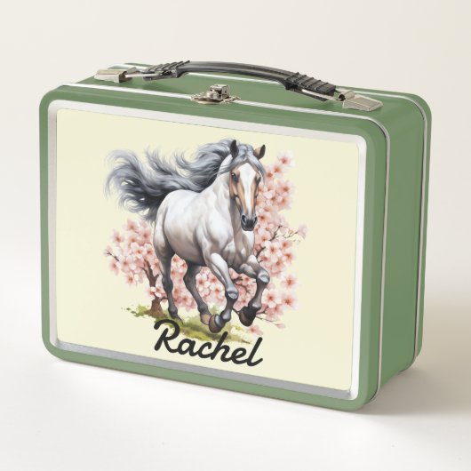 Lunch Box Beaux Chevaux Sauvages (Devant)