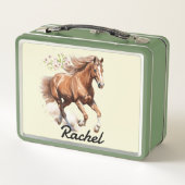 Lunch Box Beaux Chevaux Sauvages (Dos)