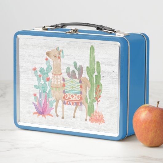 Lunch Box Beaux lamas IV (En situation)