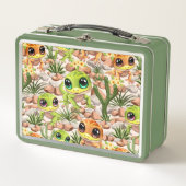 Lunch Box Bébé Geckos jote personnages de dessin (Devant)