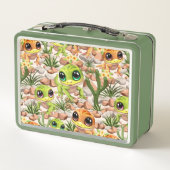 Lunch Box Bébé Geckos jote personnages de dessin (Dos)