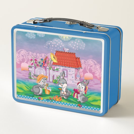 Lunch Box Bébé lapin petit (Dos)
