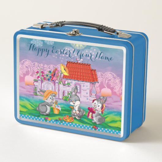 Lunch Box Bébé lapin petit (Devant)