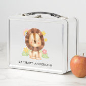 Lunch Box Bébé Lion Mignon de Base Enfant (En situation)