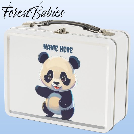 Lunch Box Bébé mignon Panda ours animal enfant dessin animé 