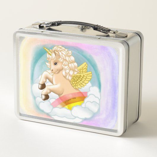 Lunch Box Bébé Rainbow Unicorn (Dos)