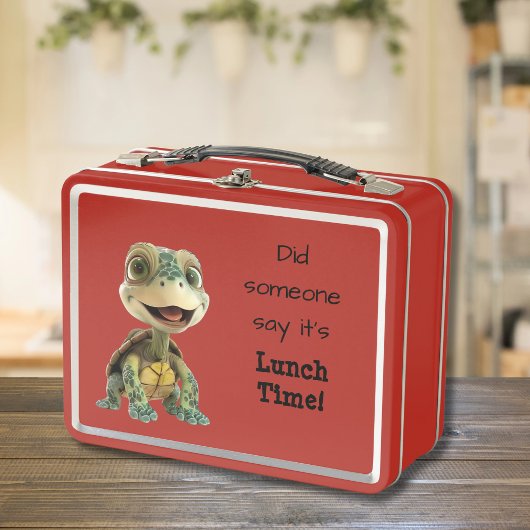Lunch Box Bébé Turtle mangeur de mangeur